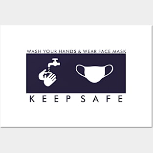 Keep safe Posters and Art